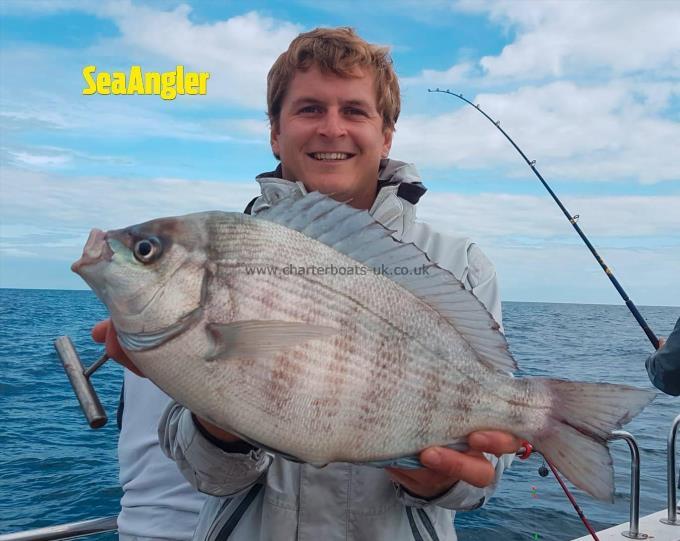 4 lb 4 oz Black Sea Bream by Skipper