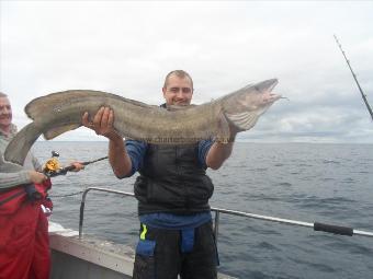 18 lb 9 oz Ling (Common) by Tony Dodds, Durham