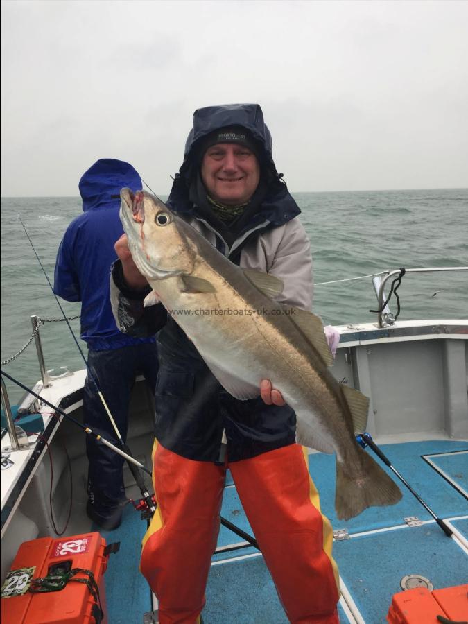 13 lb Pollock by Mark Turner