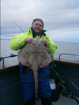 15 lb 8 oz Thornback Ray by Keith Hadrell