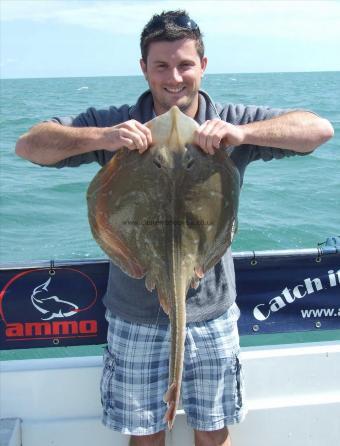 11 lb 8 oz Small-Eyed Ray by Scott Devlin