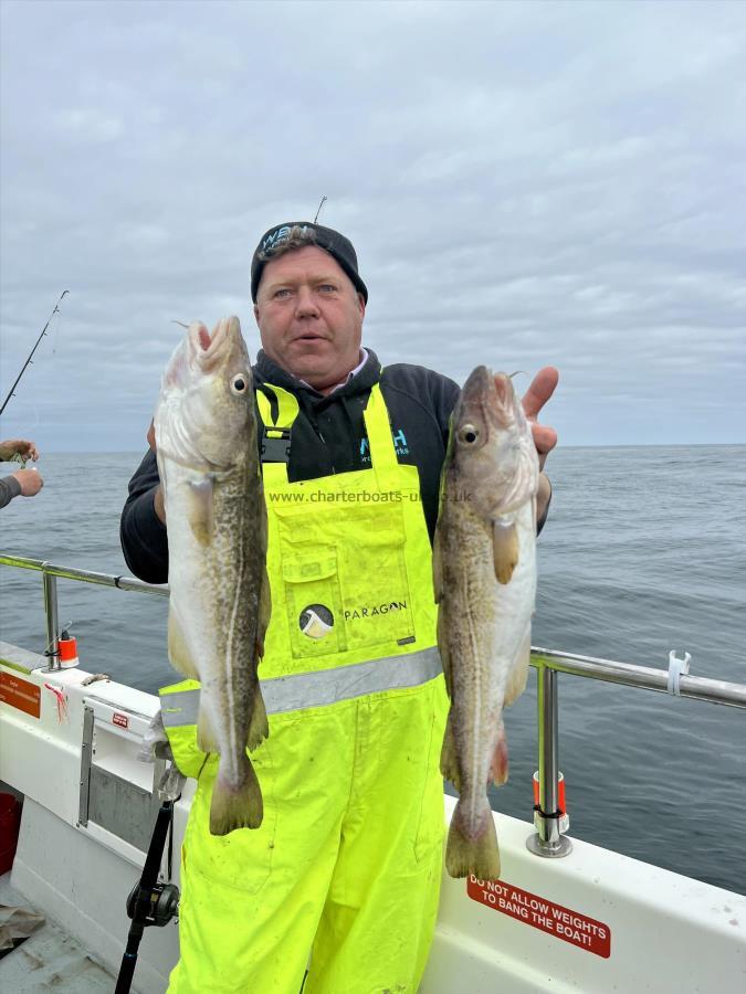 4 lb 4 oz Cod by Wayne Booth-Hudson