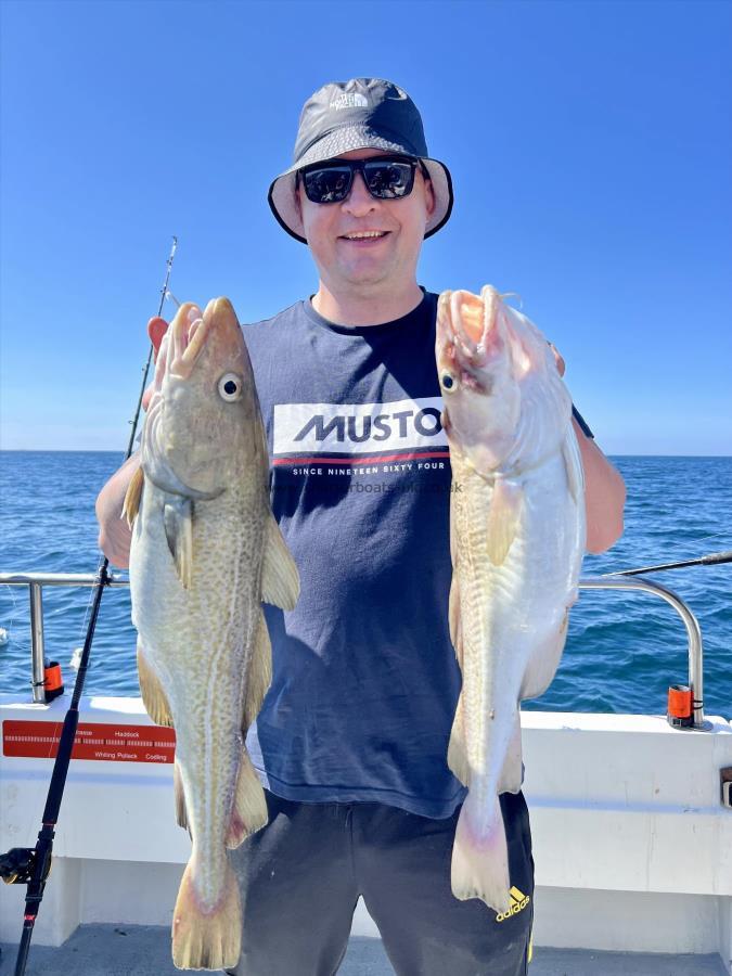 5 lb 12 oz Cod by Peter Harpley Stag Party