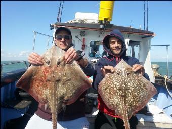 6 lb 9 oz Thornback Ray by Wes