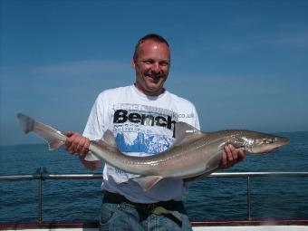 17 lb 3 oz Starry Smooth-hound by Doug