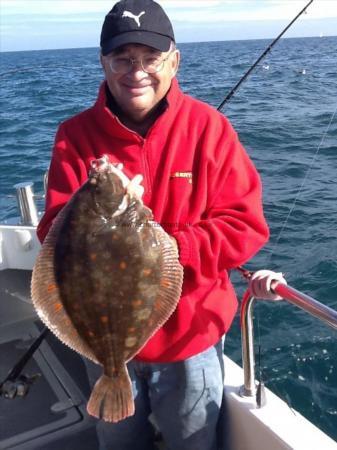 6 lb 3 oz Plaice by Glenn Knight