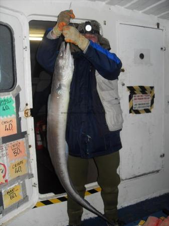 24 lb Conger Eel by Unknown