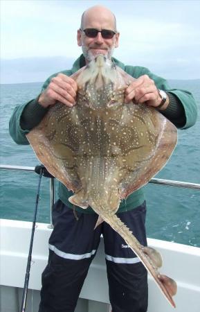 15 lb 11 oz Undulate Ray by John Billett