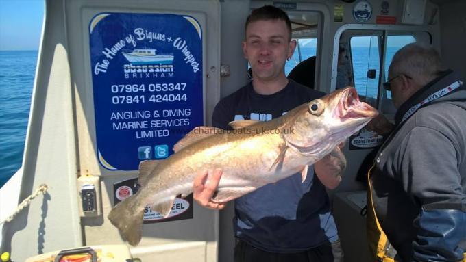 10 lb 2 oz Pollock by Jamie Lee Whitehouse