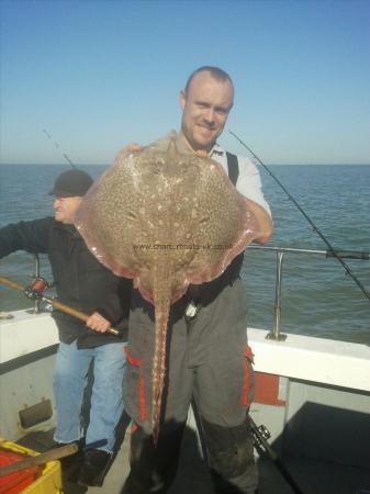 9 lb 7 oz Thornback Ray by Unknown