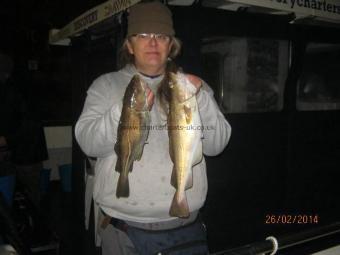 3 lb 4 oz Cod by H