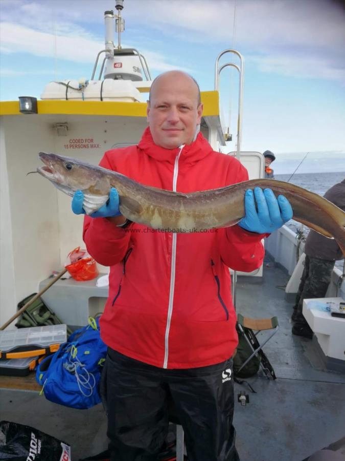 7 lb Ling by Daniel with his ling