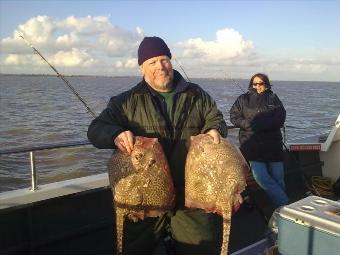 10 lb 10 oz Thornback Ray by Derek Mole