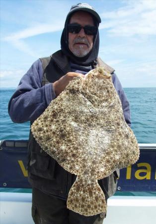 8 lb 8 oz Turbot by Adam Frost