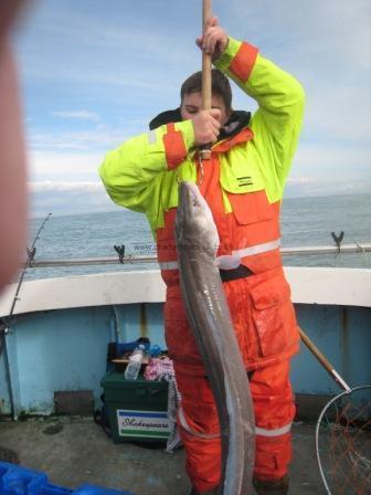 25 lb Conger Eel by Steve