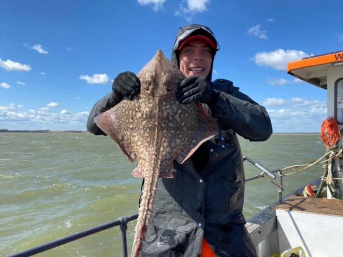 9 lb Thornback Ray by Unknown