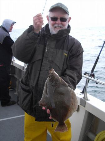 2 lb 6 oz Plaice by Eric Bradford