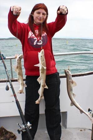 2 lb Lesser Spotted Dogfish by Kirsty has been dogfishing