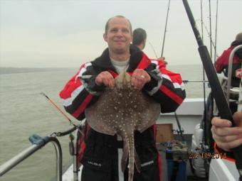 4 lb 5 oz Thornback Ray by Panky