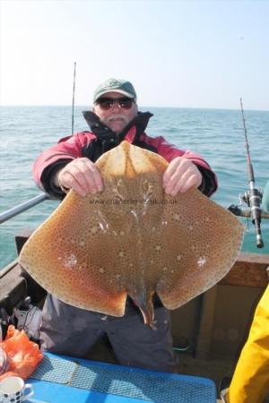18 lb 7 oz Blonde Ray by Unknown