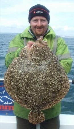 14 lb Turbot by Steve Hann