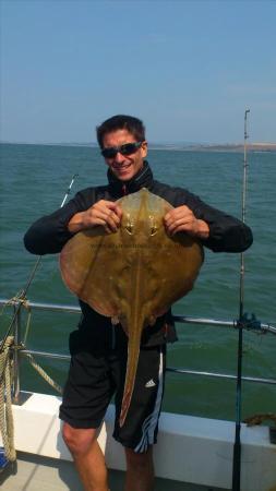 10 lb 8 oz Small-Eyed Ray by richard mears