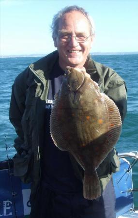4 lb 5 oz Plaice by David Beales