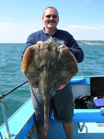 16 lb 12 oz Undulate Ray by Chris Colledge