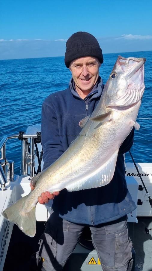 16 lb 8 oz Pollock by Pete