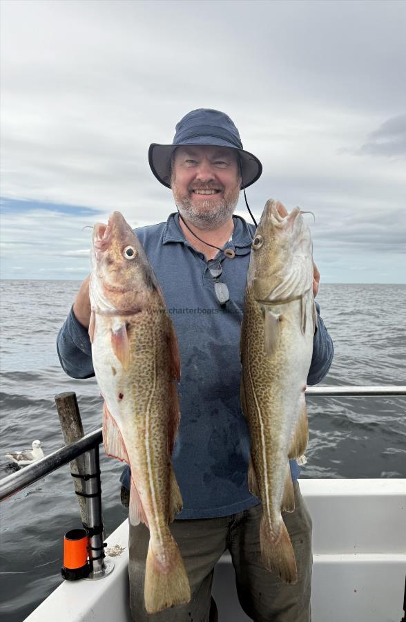 5 lb 8 oz Cod by Charlie Hewitt