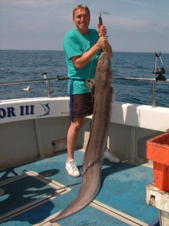 78 lb Conger Eel by Andy Matthews