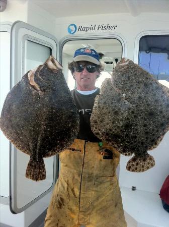 13 lb 10 oz Turbot by Steve Porter