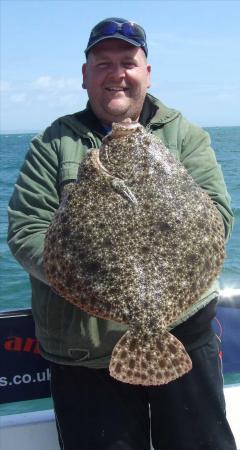 13 lb Turbot by Mark Tricker