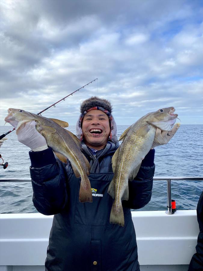 3 lb 8 oz Cod by Mr Tran Party