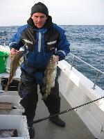 4 lb Cod by Ian Rimmer.