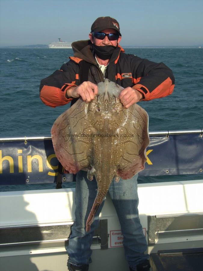 19 lb Undulate Ray by Will  Smith