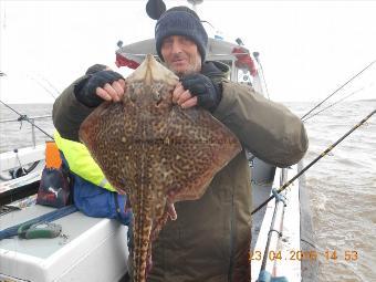 8 lb 5 oz Thornback Ray by Dale