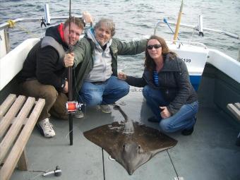 41 lb Common Skate by Charlie Christie