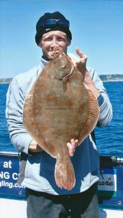 7 lb Plaice by Jamie Watts