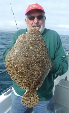 6 lb 8 oz Turbot by Malcolm Glyn