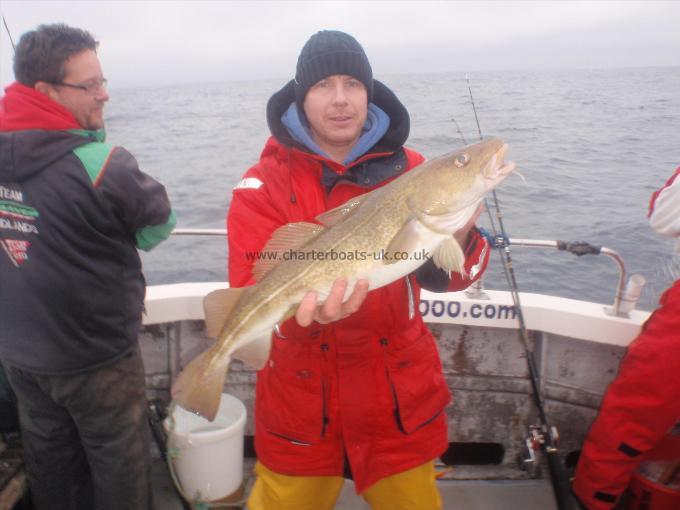 4 lb 8 oz Cod by Mark Bradbury.