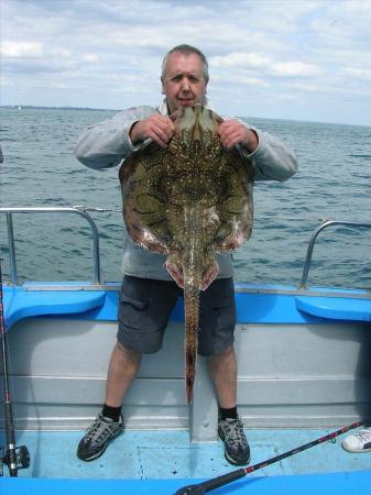 19 lb 2 oz Undulate Ray by John Rackham