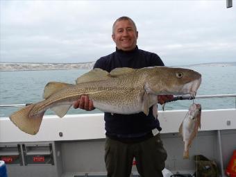 20 lb 4 oz Cod by Dave Perrett