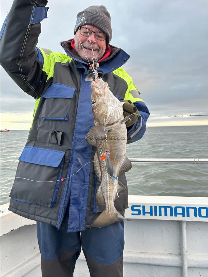 4 lb Cod by Alan.