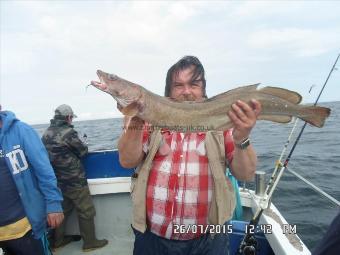 14 lb 5 oz Ling (Common) by Marek Wasik  Poland,