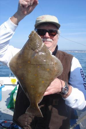 2 lb 8 oz Plaice by Bob