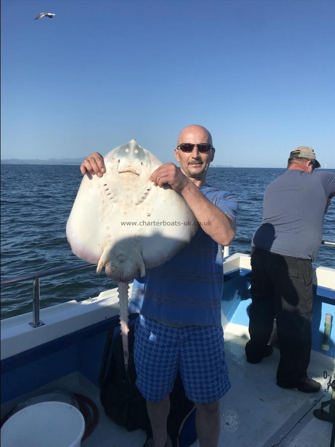 10 lb Thornback Ray by Ed Richards