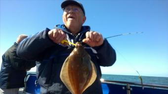 2 lb 8 oz Plaice by Stephen Wake