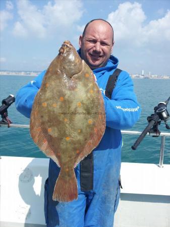 4 lb Plaice by Steve