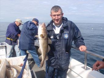 4 lb 7 oz Cod by Mark Henry from Grimsby.